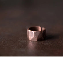 Load image into Gallery viewer, Hand Carved Solid Pure Copper Ring