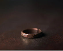 Load image into Gallery viewer, Hand Carved Solid Pure Copper Ring