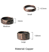 Load image into Gallery viewer, Hand Carved Solid Pure Copper Ring