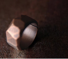 Load image into Gallery viewer, Hand Carved Solid Pure Copper Ring