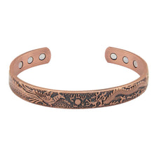 Load image into Gallery viewer, Vince El Dragon Pure Copper Magnetic Bangle