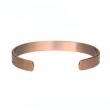 Load image into Gallery viewer, Copper Cross Magnetic Bangle