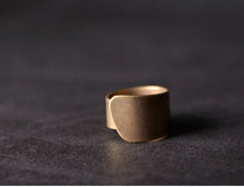 Load image into Gallery viewer, Hammered Hand Crafted Solid Adjustable Copper Ring