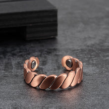 Load image into Gallery viewer, VINCI HEAVY WELDED PURE COPPER MAGNETIC RING