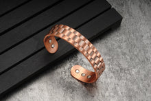 Load image into Gallery viewer, Vinci Enigma Pure Copper Magnetic Bangle