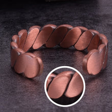 Load image into Gallery viewer, VINCI HEAVY WELDED PURE COPPER MAGNETIC RING