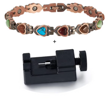 Load image into Gallery viewer, Hearts and stones with tool