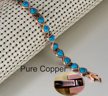 Load image into Gallery viewer, Pure copper close up of bracelet