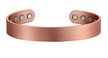 Load image into Gallery viewer, Traditional Sturdy 8 Mag Copper Bangle