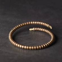 Load image into Gallery viewer, SUPER SALE! Hand Crafted Solid Brass Beaded Dragon Bangle