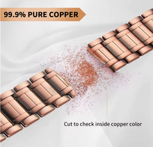Load image into Gallery viewer, Vinci Armory Triple Row Pure Copper Magnetic Bracelet