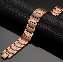 Load image into Gallery viewer, Vinci Armory Triple Row Pure Copper Magnetic Bracelet