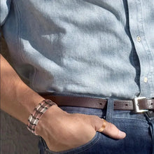 Load image into Gallery viewer, Vinci Mammoth Triple Row Copper Magnetic Bracelet