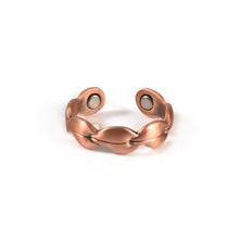 Load image into Gallery viewer, in front of Vinci Off Beat Pure Copper Magnetic Ring
