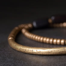 Load image into Gallery viewer, Black Wood Handcrafted Bracelet | CopperTownUSA
