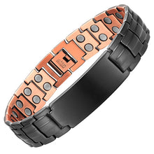Load image into Gallery viewer, Black copper bracelet no custom
