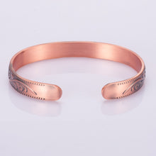 Load image into Gallery viewer, Vinci Garden Pure Copper Magnetic Bangle