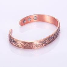 Load image into Gallery viewer, Vinci Garden Pure Copper Magnetic Bangle