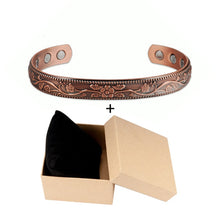 Load image into Gallery viewer, Vinci Garden Pure Copper Magnetic Bangle