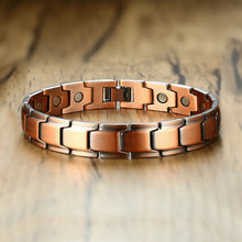 Load image into Gallery viewer, Vinci Patron Copper Magnetic Bracelet