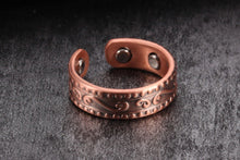 Load image into Gallery viewer, Vinci Vintage Magnetic Pure Copper Ring

