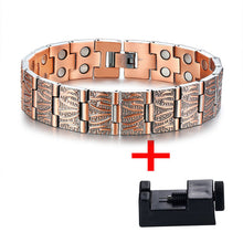 Load image into Gallery viewer, Vinci Incarnate Double Strength Copper Bracelet
