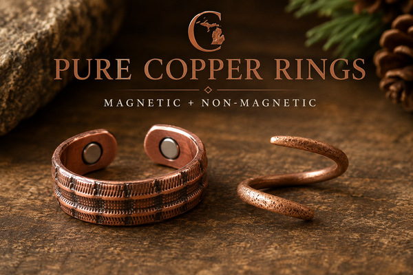 Pure Copper Rings: Magnetic vs. Non-Magnetic Copper Rings