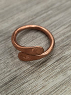 Sun & Moon Pure Copper Ring