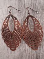 Corky's Chandelier Pure Copper Earrings