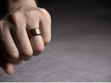 Load image into Gallery viewer, Hand Carved Solid Pure Copper Ring
