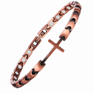 Vinci Cross Pure Copper Magnetic Bracelet