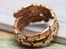 Load image into Gallery viewer, TRIO Copper Hues Resizable Ring
