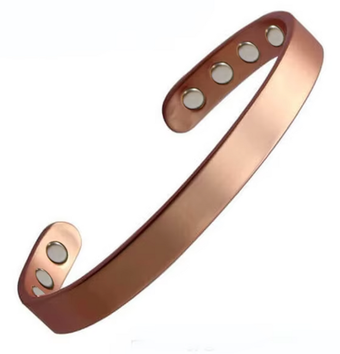 Simple copper classic bangle