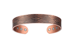 Load image into Gallery viewer, Shadyside Pure Copper Magnetic Bangle
