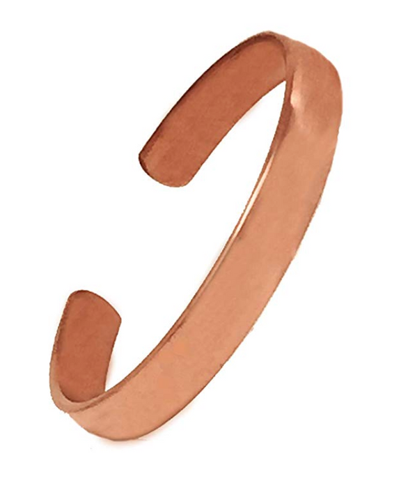 Hand Forged 100% Copper Bracelet (Non-Magnetic)