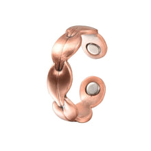 Load image into Gallery viewer, Vinci Off Beat Pure Copper Magnetic Ring
