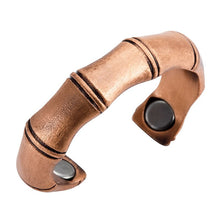 Load image into Gallery viewer, Vinci Bamboo Pure Copper Magnetic Ring
