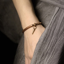Load image into Gallery viewer, Vajar Hammered Copper Bracelet
