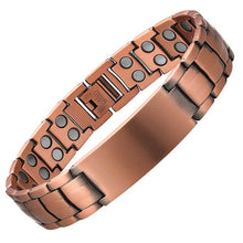 Load image into Gallery viewer, Copper magnetic bracelet no custom
