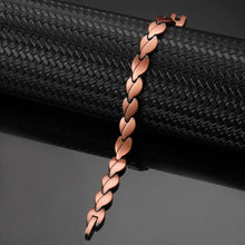 Load image into Gallery viewer, Vinci Fiducia Pure Copper Magnetic Bracelet
